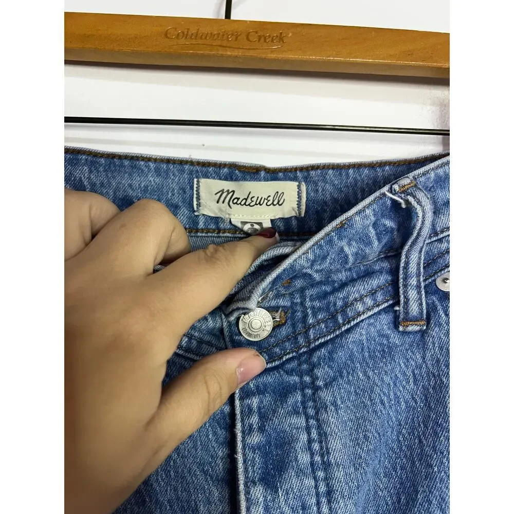 The Perfect Vintage Wide-Leg Jean in Harding Wash: Button-Fly Edition MSRP $148 - Picture 5 of 8